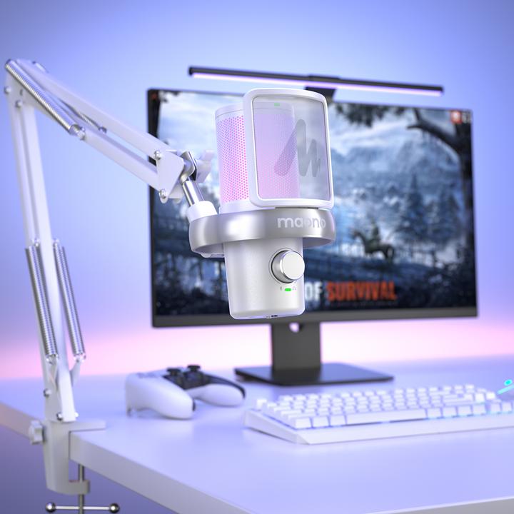 Actual product image Maono DM40 S Pro Microphone (white)