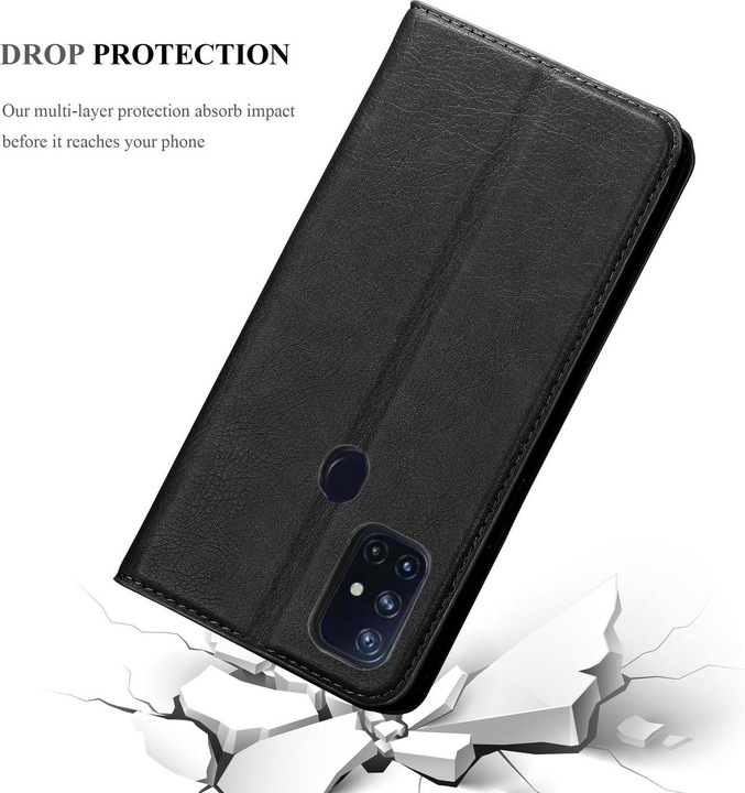 Actual product image Cadorabo Book Invisible Magnet Cover (OnePlus North N100)