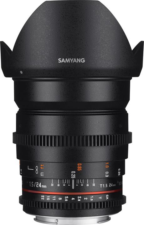 Produktbild Samyang 24mm T1.5 VDSLR II Sony E-Mount (Sony E, Vollformat)