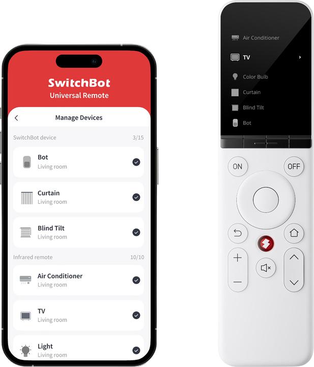 Actual product image SwitchBot Universal Remote