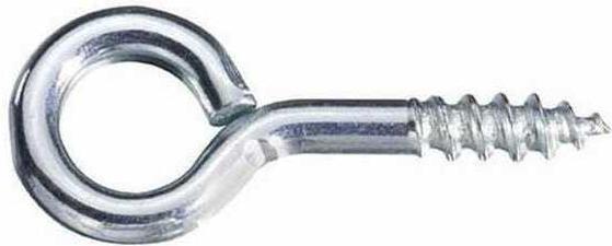 Produktbild FTM Ringschrauben, Stahl verzinkt 20 x 6 mm, 10 Stück (10 Schrauben pro Stück)