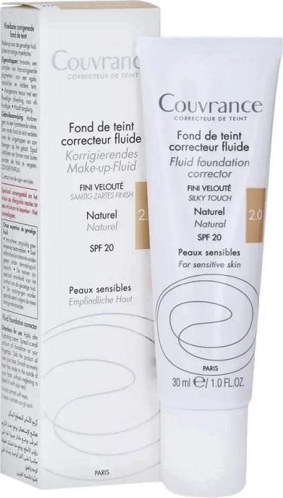 Actual product image Avène Couvrance Correcting Make-up Fluid (2.0 Natural)
