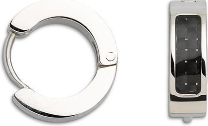 Image du produit Xenox Basic in Steel Créoles (Acier inoxydable, Carbone)