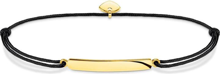 Produktbild Thomas Sabo Little Secret Klassisch Armband Gold (27 cm, Silber 925, Nylon)