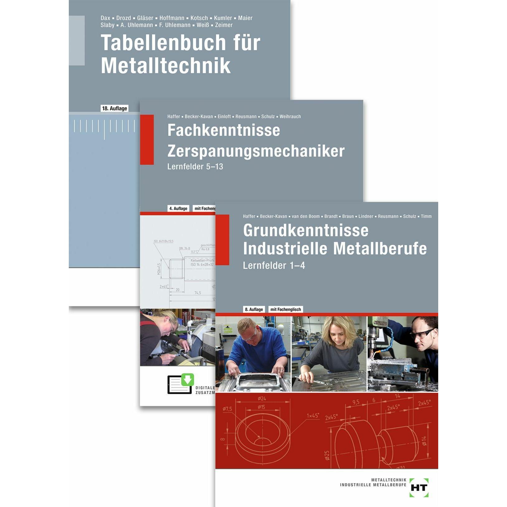 Thumbnail - Paketangebot Der Zerspanungsmechaniker, Schulbücher von Gregor van den Boom, Nikolaus Drozd, Finn Brandt, Wolf-Dieter Gl...