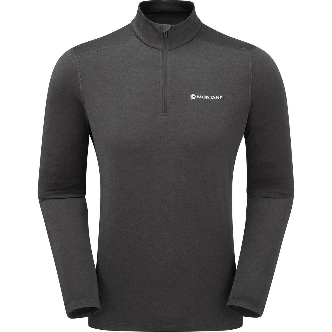 Montane, Herren, Funktionsshirt, Dart Xt Zip Neck (XXL), Grau, XXL