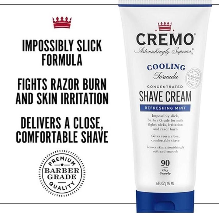 Produktbild Cremo Cooling Concentrated Shave Cream for Men 177ml (177 ml, Rasiergel)