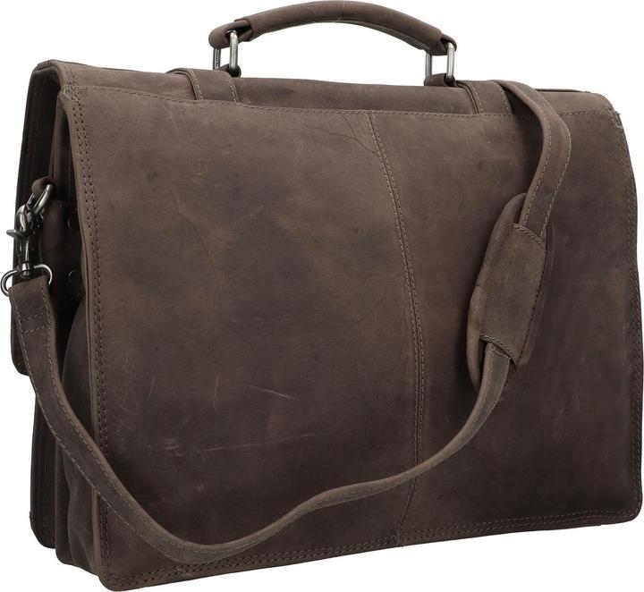 Actual product image Harolds Antico briefcase II leather 42 cm