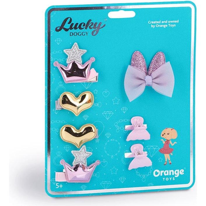 LUCKY DOGGY Hair Accessories Hearts and Crown - (OT-LDA5012), Tierpflegemittel