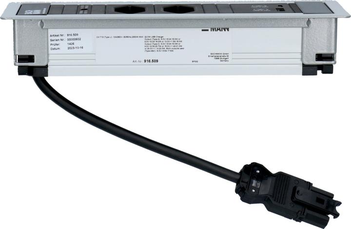 Actual product image Bachmann Einbausteckdosen Power Frame (2x, Type 13)