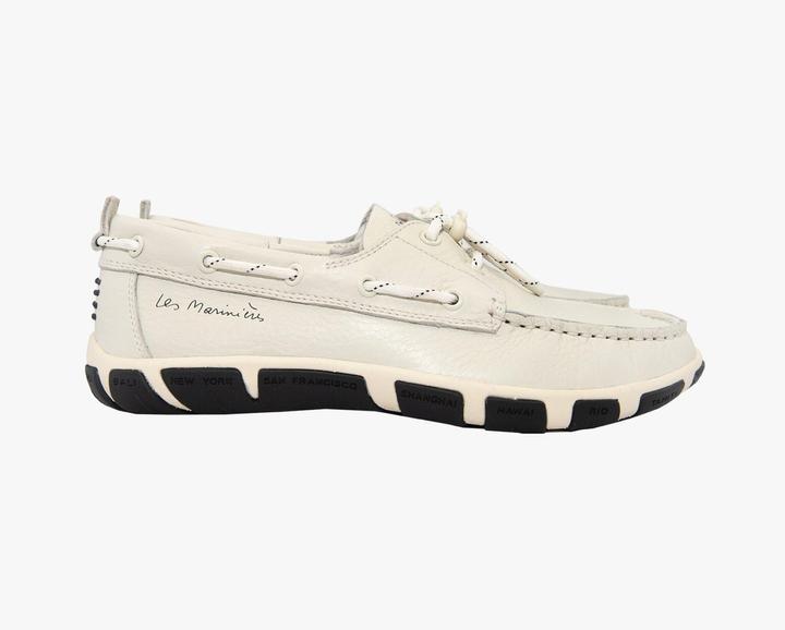 Toshiba Chaussure bateau en cuir femme TBS JANAELE