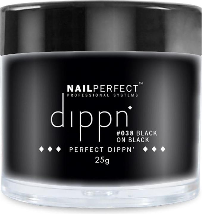 Produktbild Nail Perfect Dippn Black On Black 25g