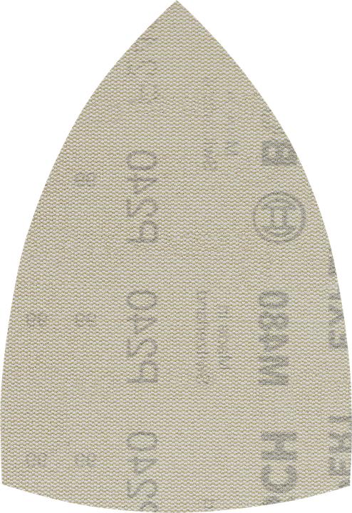 Actual product image Bosch Professional Zubehör EXPERT M480 Sanding net for multi-sander 100 x 150 mm, G 240, 10 pcs. (P240)