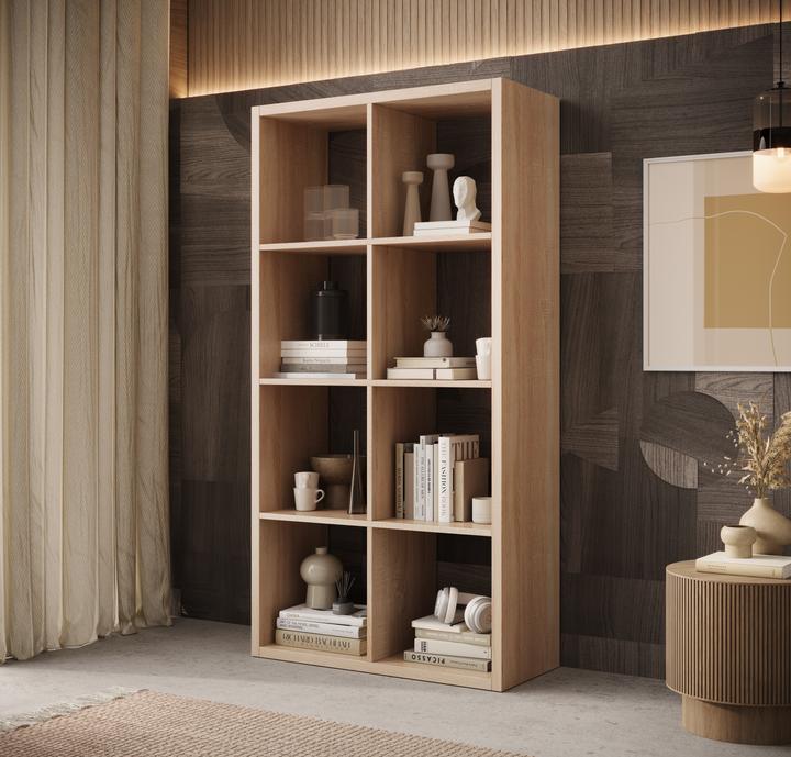 Actual product image ADRK Furniture Bücherregal Cleo V (77 x 33 x 150 cm)