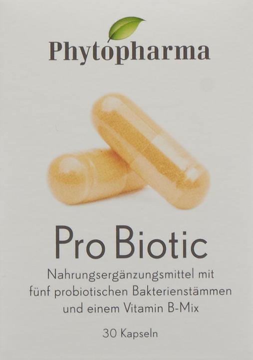 Image du produit Phytopharma Pro Biotic gélules (30 pcs) (30 pièce(s), Capsules, 46 g)