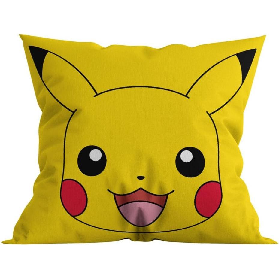 MCU Pokémon Dekokissen Pikachu's Face 40 cm (40 x 40 cm) (POK-542C)