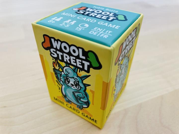 Actual product image Tobia Botta Wool Street (French, German, 2 - 4 Players)