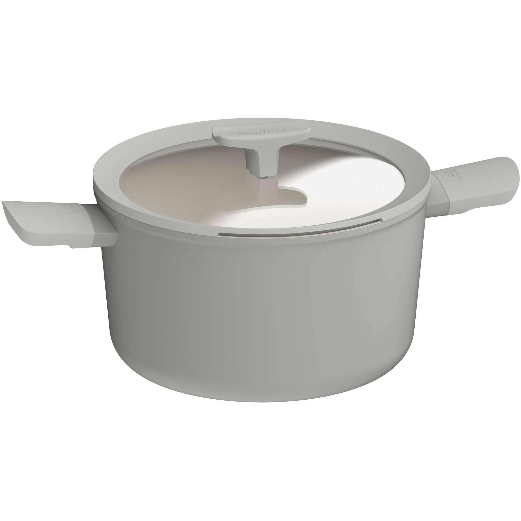 BergHoff Kochtopf Balance 24 x 14, 24 cm, Pfanne + Kochtopf, Grau
