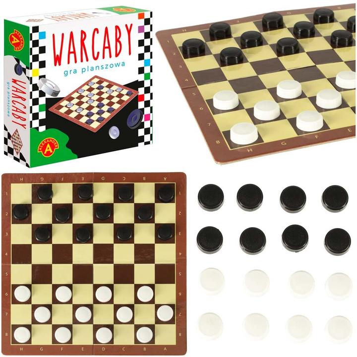 Actual product image Alexander Checkers board game