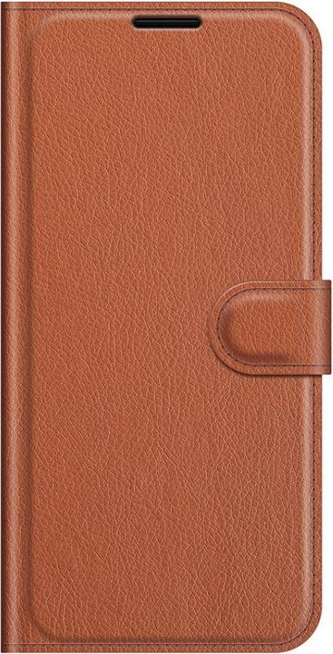 Actual product image Cover-Discount Galaxy A22 5G - leather case cover brown (Samsung Galaxy A22 5G)