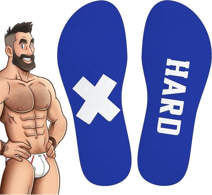 Produktbild Sneakxx Socks "HARD BLUE" (39 - 45)