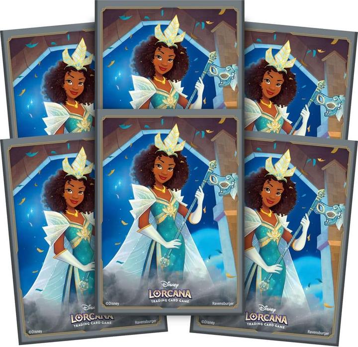 Actual product image Ravensburger Disney Lorcana Trading Card Game: Set 5 - Card sleeves motif A