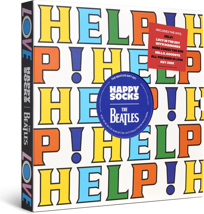 Immagine prodotto Happy Socks The Beatles 6-Pack Socks Gift Set (confezione da 6, 36 - 40)