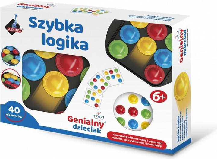 Immagine prodotto Askato Genialny dzieciak Szybka logika 117935 (Polacco)