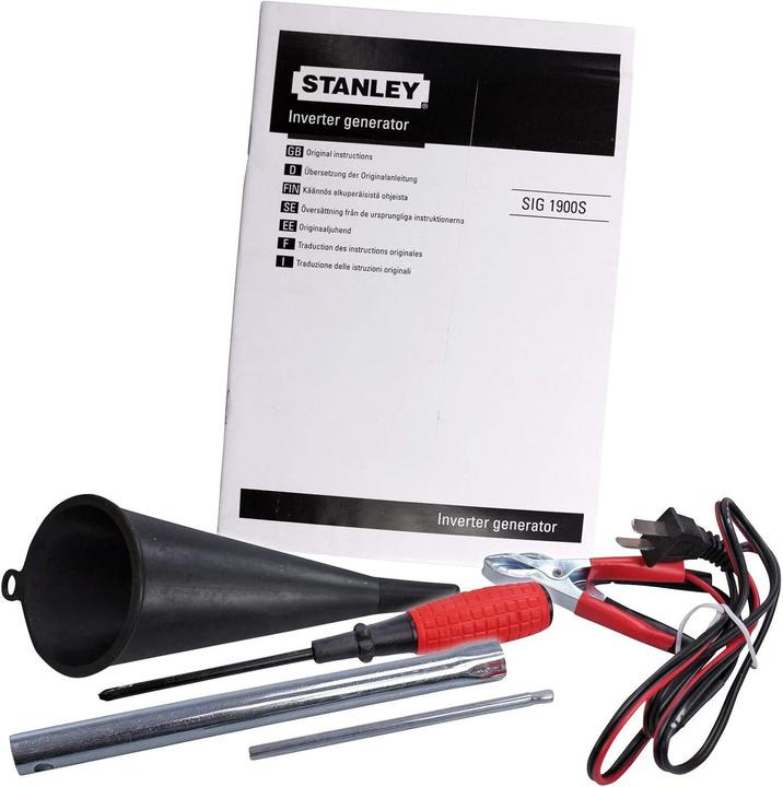 Actual product image Stanley SIG1900S inverter generator (1700 W, 4 l)