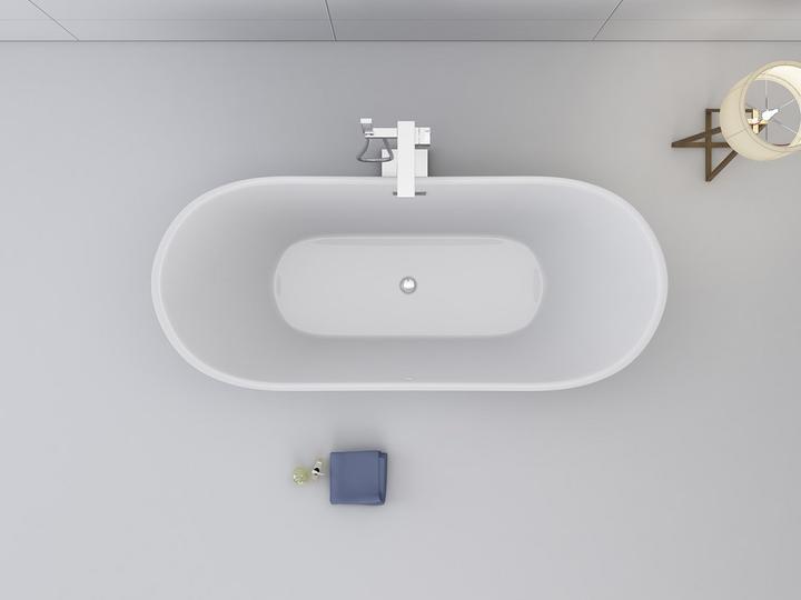Image du produit Jet-Line Baignoire LAUSANNE blanc 170x80 cm (170 cm, 80 cm)