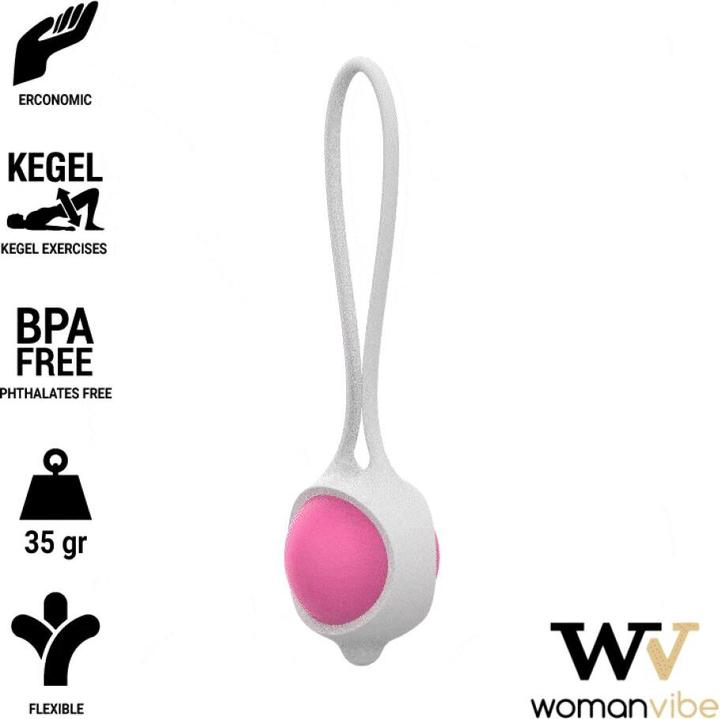 Actual product image Womanvibe Keisy I Ball Geisha Silicone - Pink
