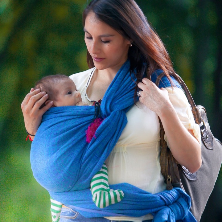 Actual product image Baby Sling Prima Ultramarine