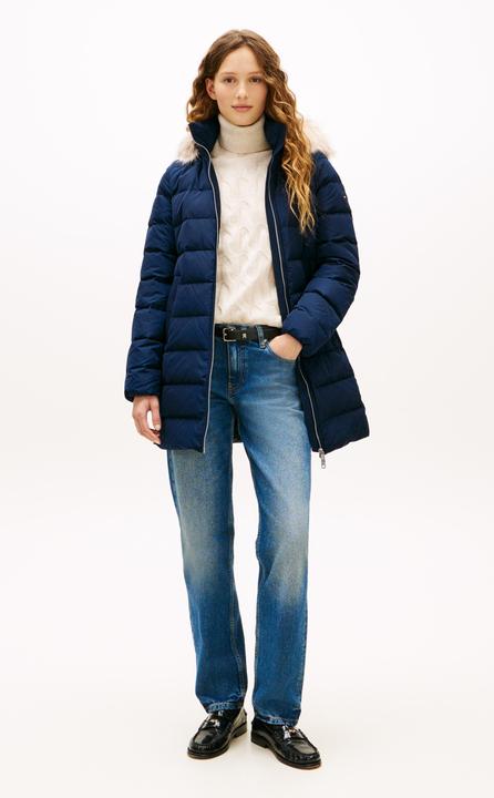 Immagine prodotto Tommy Hilfiger Mw Down Slim Coat With Fur (XL)