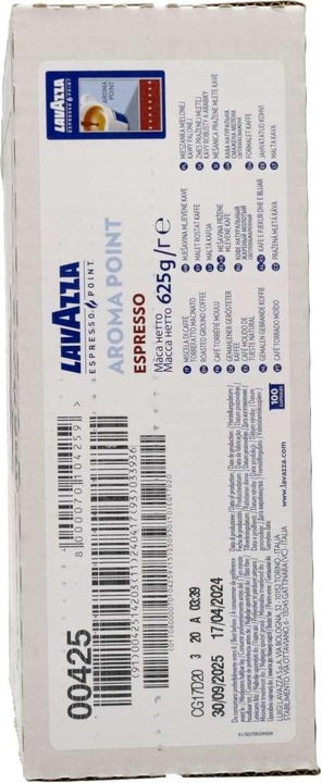 Actual product image Lavazza Aroma Point Espresso (100 x Port.)