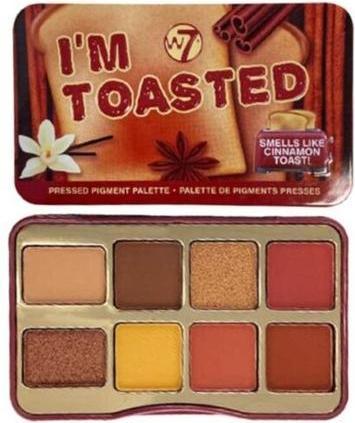 Produktbild W7 London I'M Toasted Pressed Pigment Palette - Vegan