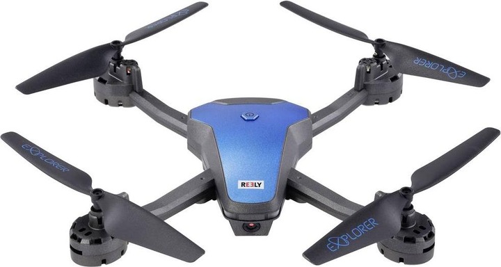 Produktbild Reely Marathon Quadrocopter RtF Einsteiger, Kameraflug Blau (metallic) (30 min, 181 g, 0.00 Mpx)