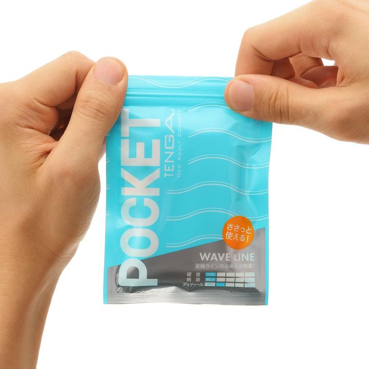 Actual product image Tenga Wave Line
