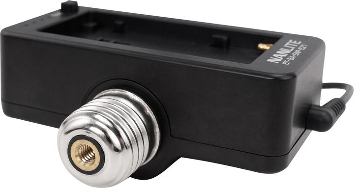 Nanlite Adaptateur de batterie NP-F avec filetage E27 (Poignée d'alimentation, Poignée)