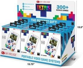 Produktbild MyArcade Go Gamer Tetris Box 12 Pcs