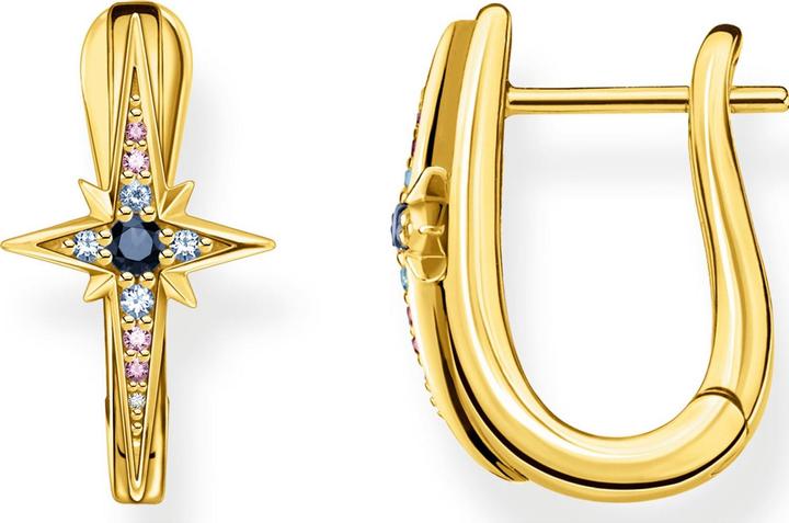 Immagine prodotto Thomas Sabo Stella d'oro creola (Argento 925, Dorato, Con pietra/e)