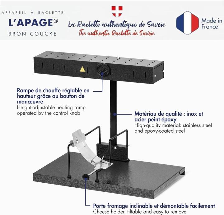Produktbild Louis Tellier Raclettegerät Alpage - Basalte