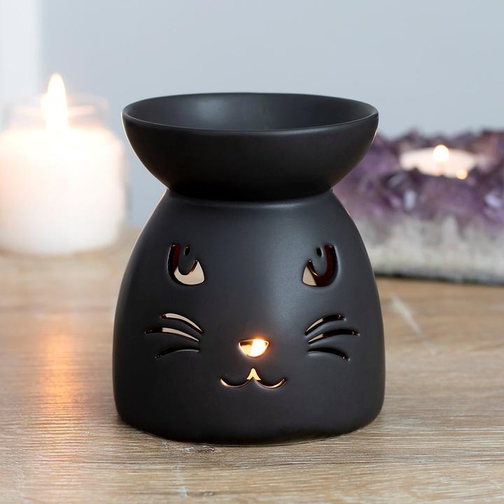 Produktbild Something Different Duftbrenner Schwarze Katze