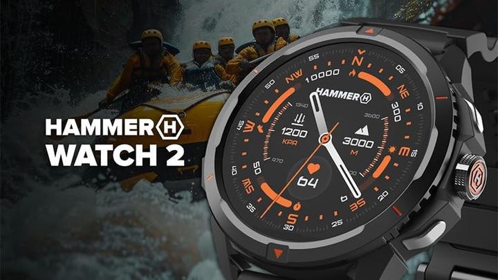 Image du produit Myphone Montres intelligentes Hammer Watch 2 | Montre intelligente | GPS (satellite) | AMOLED | 1,5" |