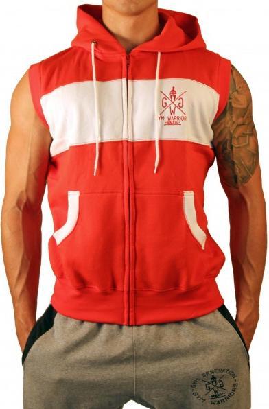 Produktbild Gym Generation GW Sleeveless Zip Hoodie RED (L)