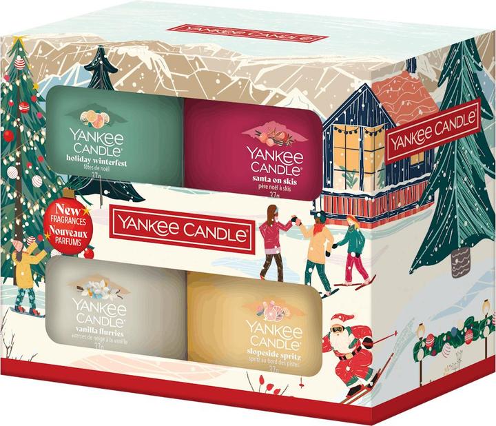 Produktbild Yankee Candle Après Ski, 4 Filled Votivkerzen, Geschenkset (4-teilig) (37 g)
