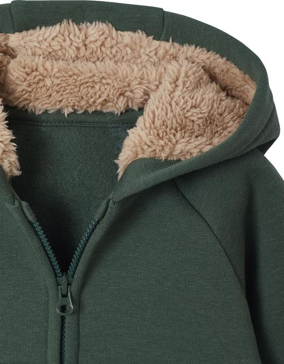 Image du produit Vertbaudet Baby Strickjacke mit Reissverschluss und gefütterter Kapuze (74)