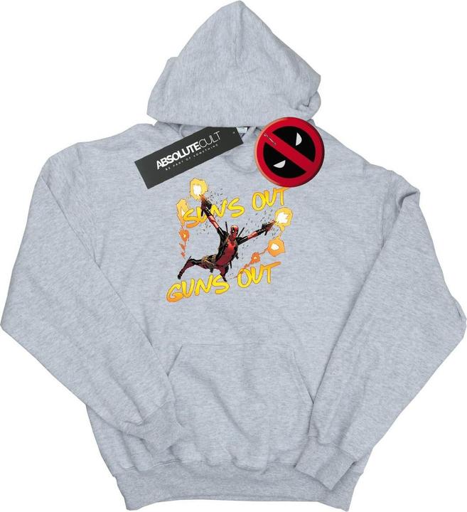 Produktbild Deadpool Sun's Out Guns Out Kapuzenpullover (S)