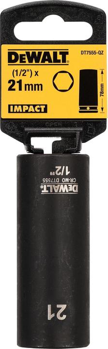 Actual product image DeWalt Socket spanner (21 mm)