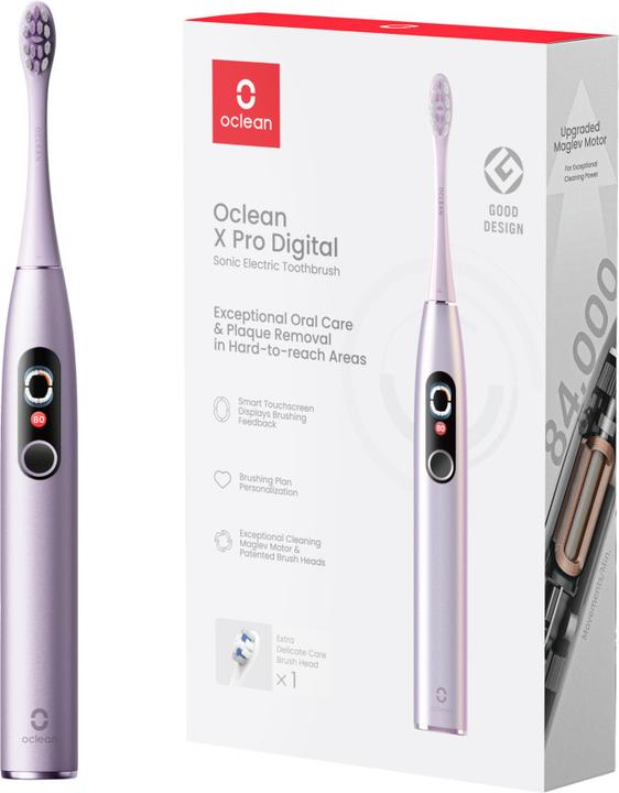 Produktbild Clean Oclean Electric Toothbrush X Pro Digital Purple, C01000465 (Schallzahnbürste)