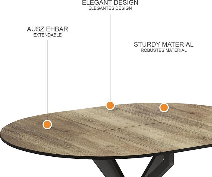 Image du produit Vicco Loyd (Ø 120 x 76.5 cm)